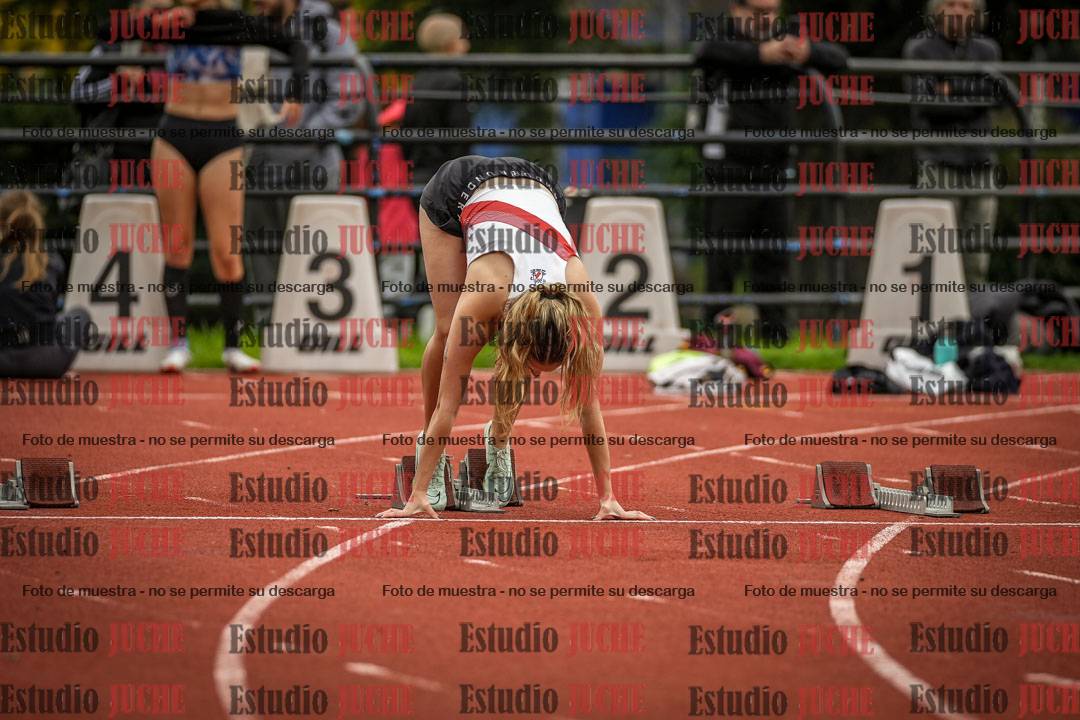 Fotos de los 100 m llanos de mujeres