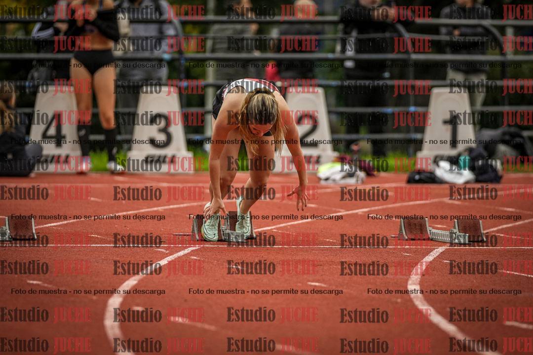 Fotos de los 100 m llanos de mujeres