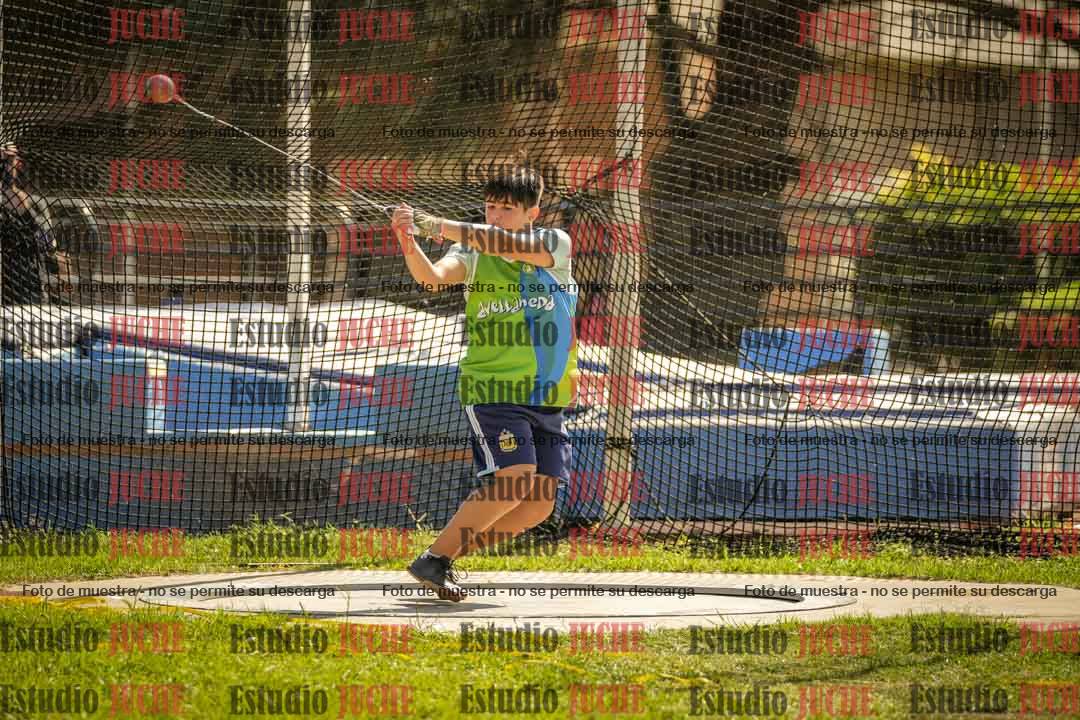 Fotos del lanzamiento de martillo de varones