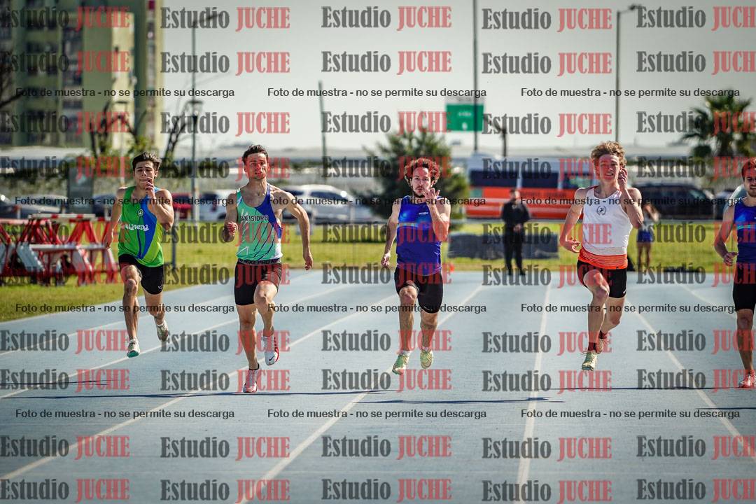 Fotos de los 200 m de varones