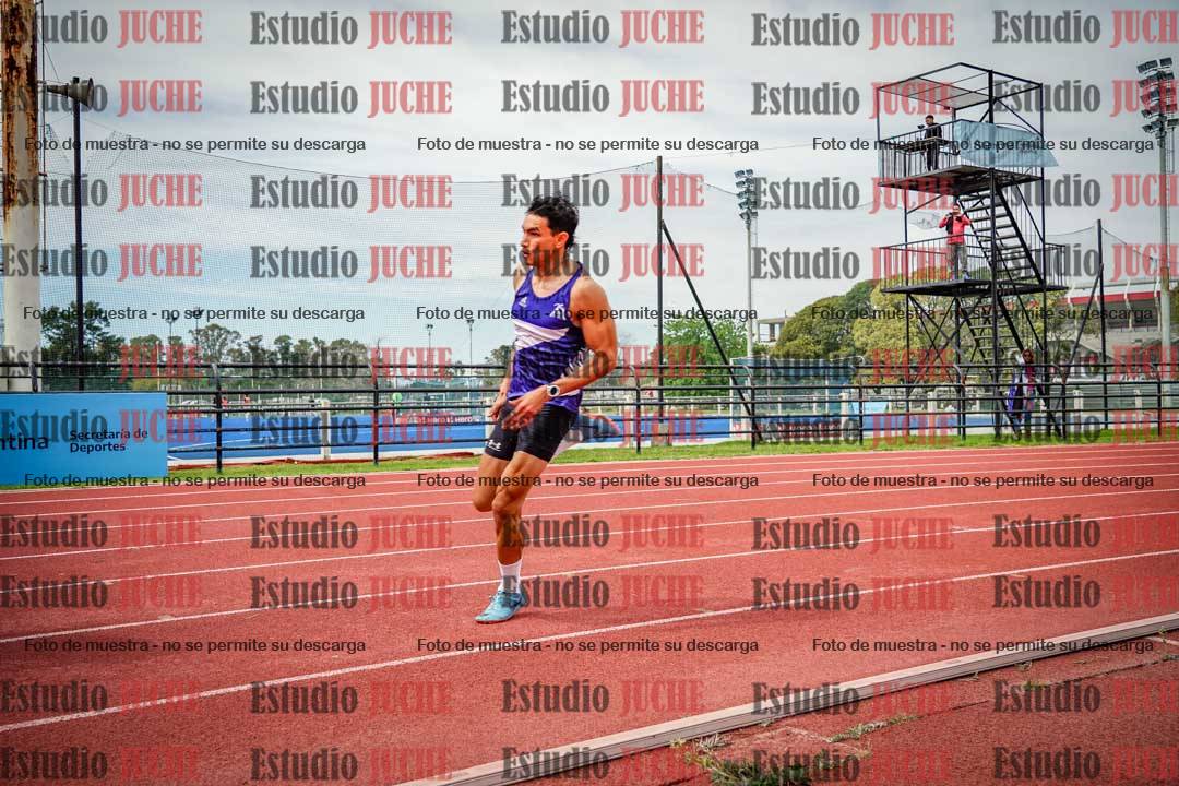 Fotos de los 200 m llanos de varones
