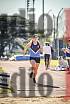 Fotos del salto en largo de mujeres