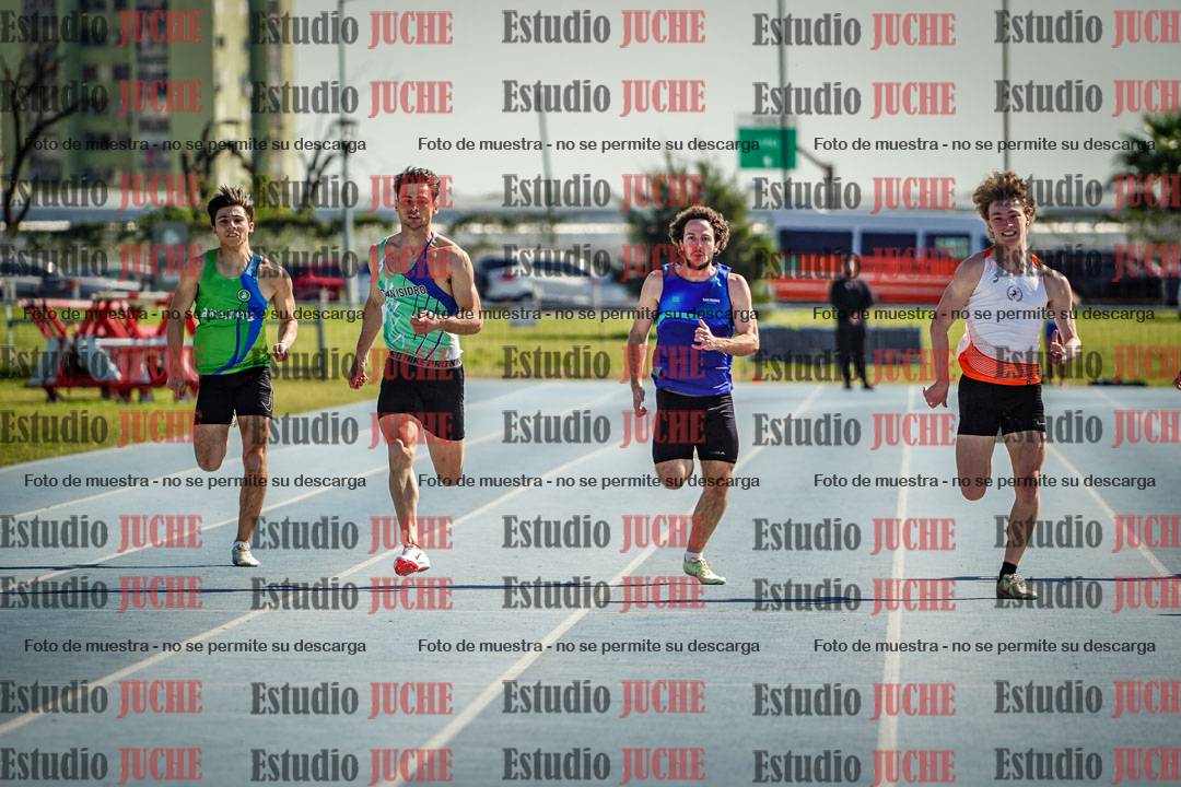 Fotos de los 200 m de varones