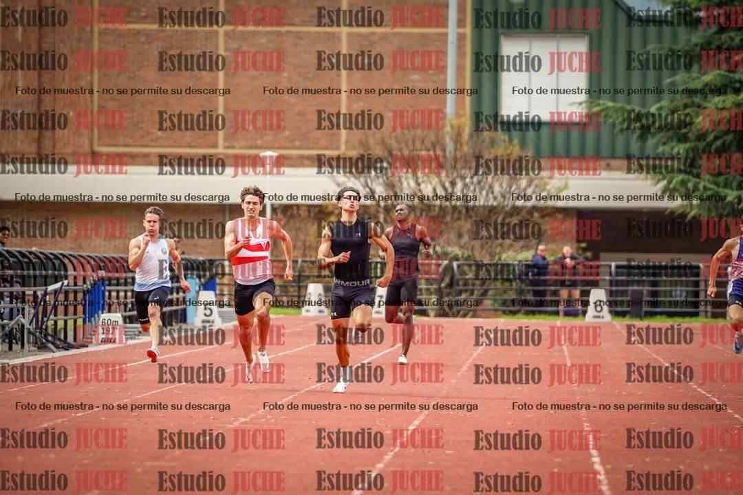 Fotos de los 200 m llanos de varones