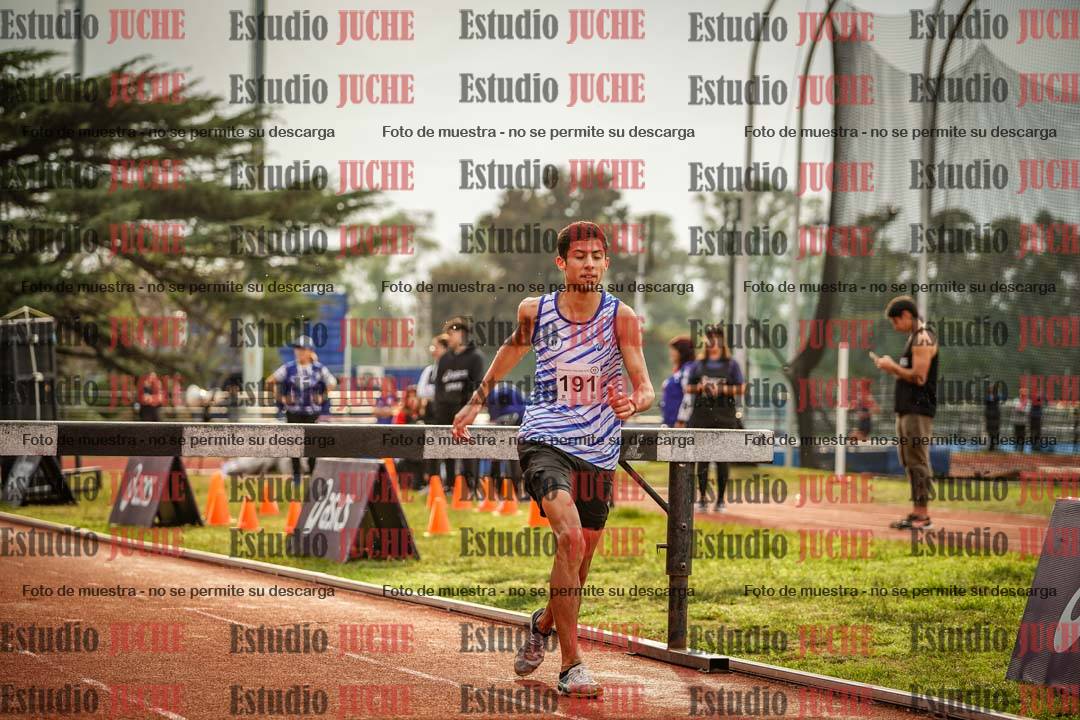 Fotos de los 3000 m con obstáculos de varones