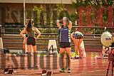 Fotos de los 100 m con vallas de mujeres