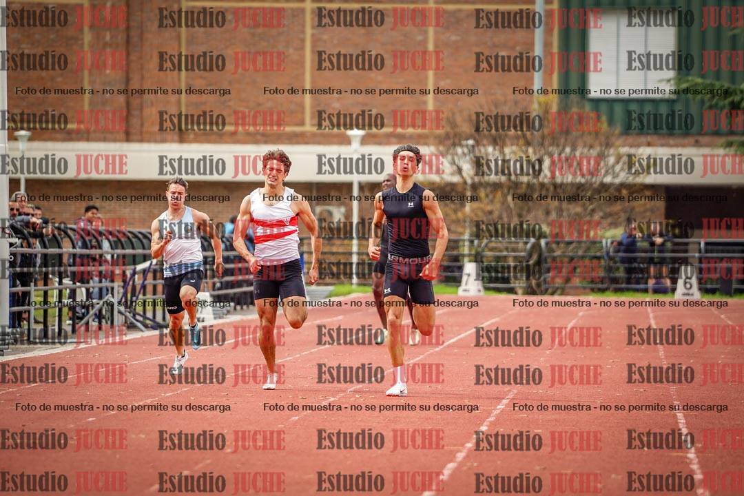 Fotos de los 200 m llanos de varones