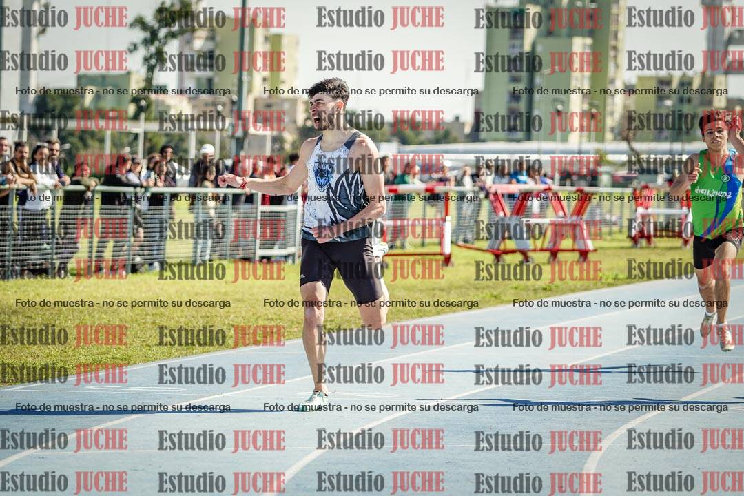 Fotos de los 200 m de varones