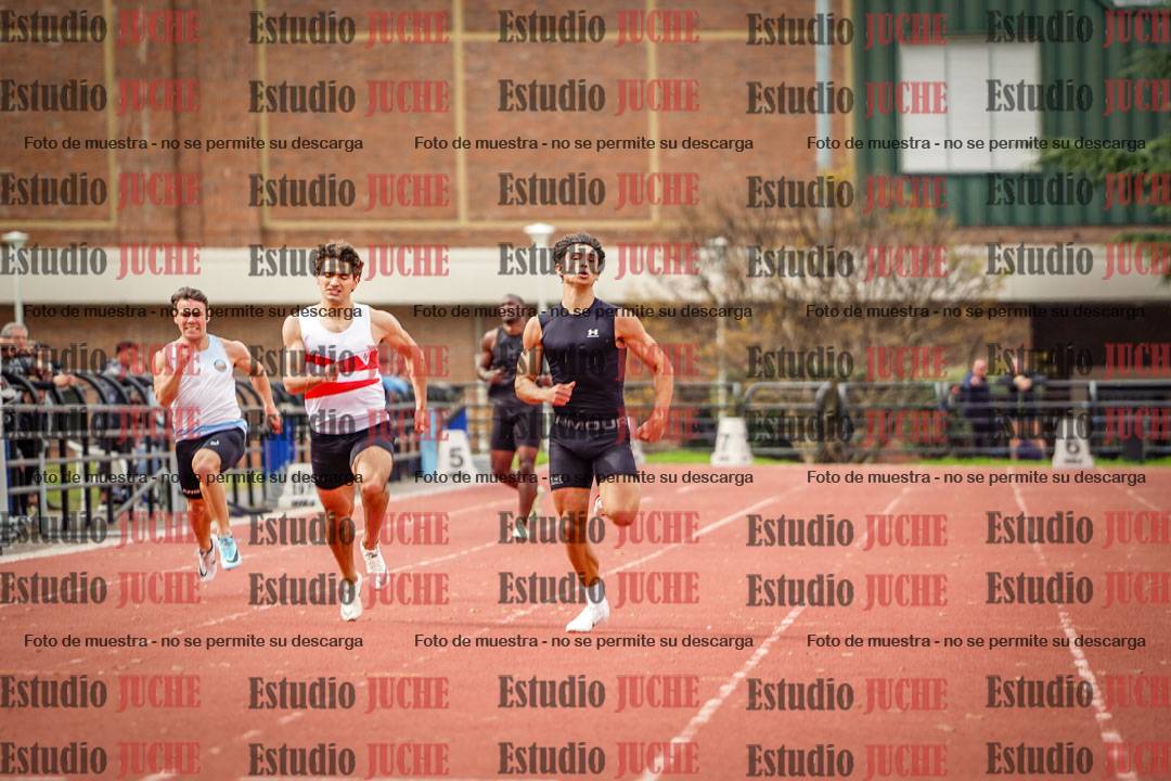 Fotos de los 200 m llanos de varones