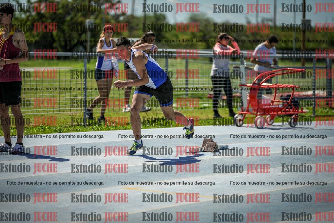 Fotos de los 200 m llanos de varones
