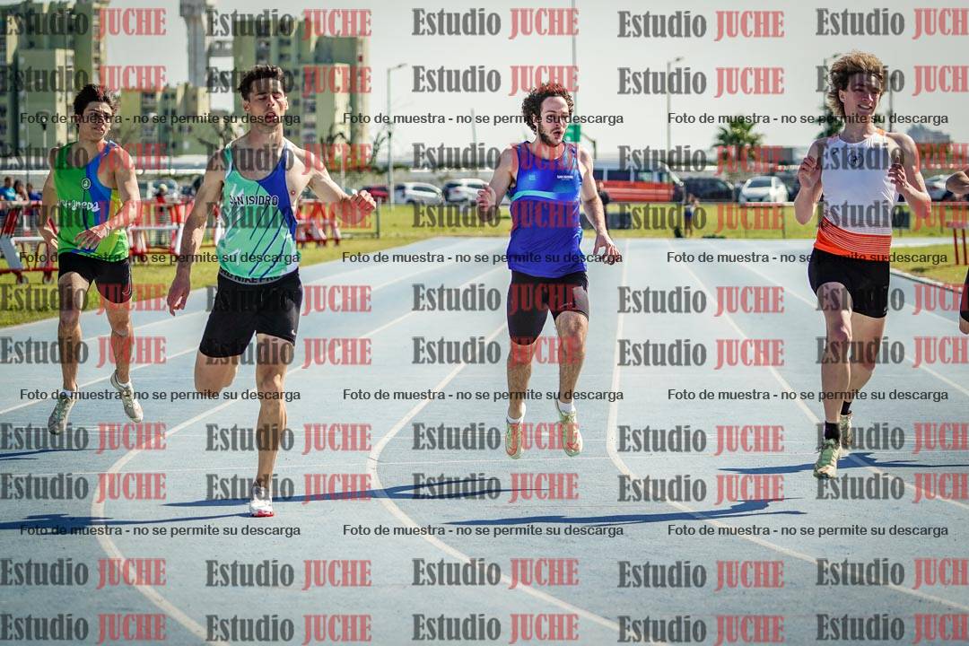 Fotos de los 200 m de varones