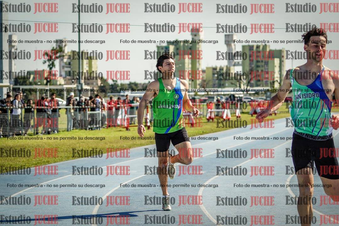 Fotos de los 200 m de varones