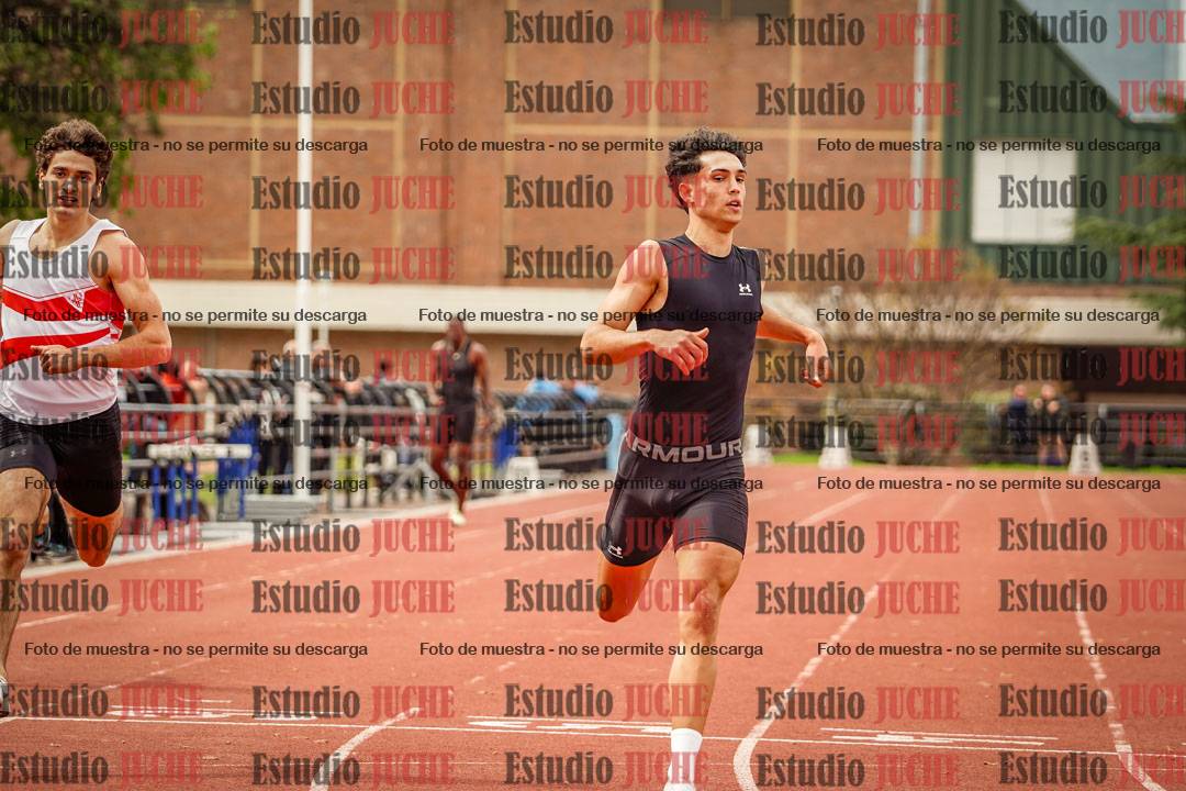 Fotos de los 200 m llanos de varones