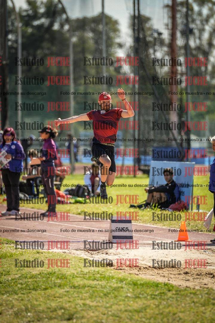 Fotos del salto en largo de varones