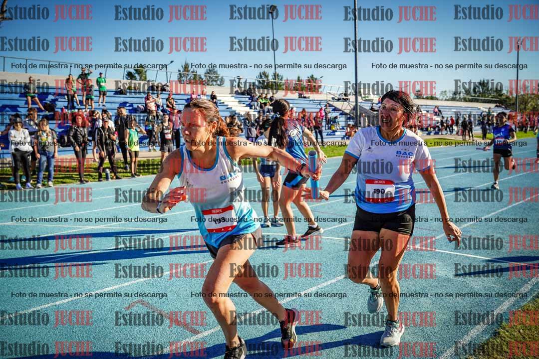 Fotos durante los relevos