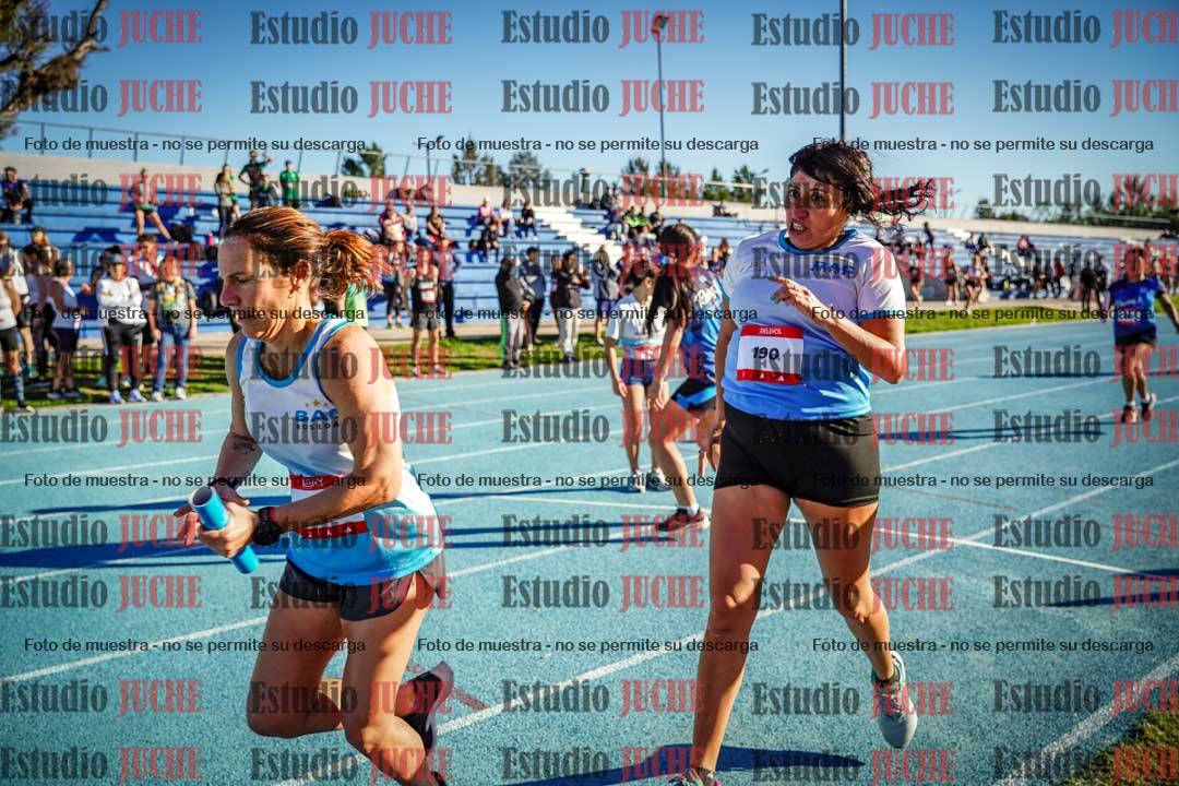 Fotos durante los relevos