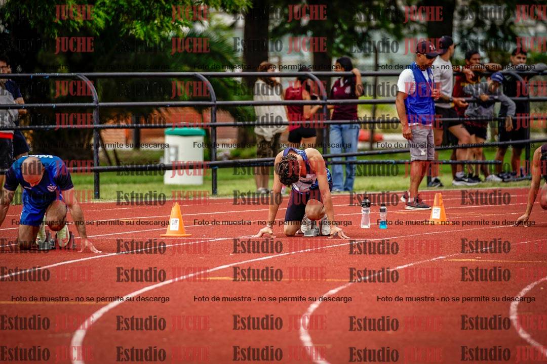 Fotos de los 200 m llanos de varones