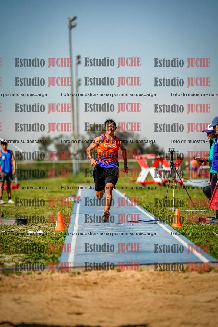 Fotos del salto triple de varones
