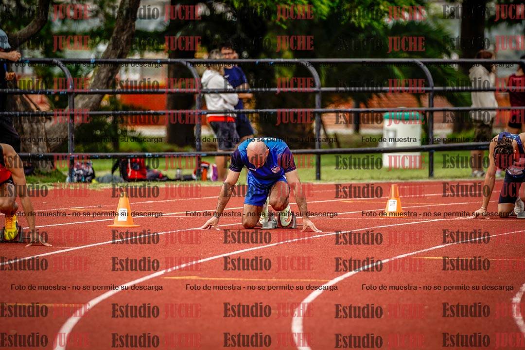 Fotos de los 200 m llanos de varones