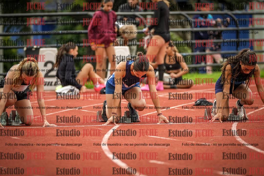 Fotos de los 100 m llanos de mujeres