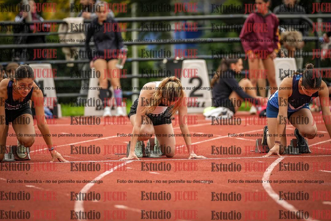 Fotos de los 100 m llanos de mujeres