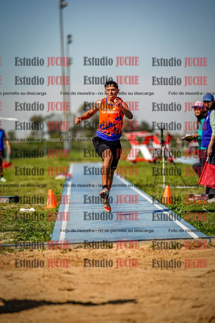 Fotos del salto triple de varones