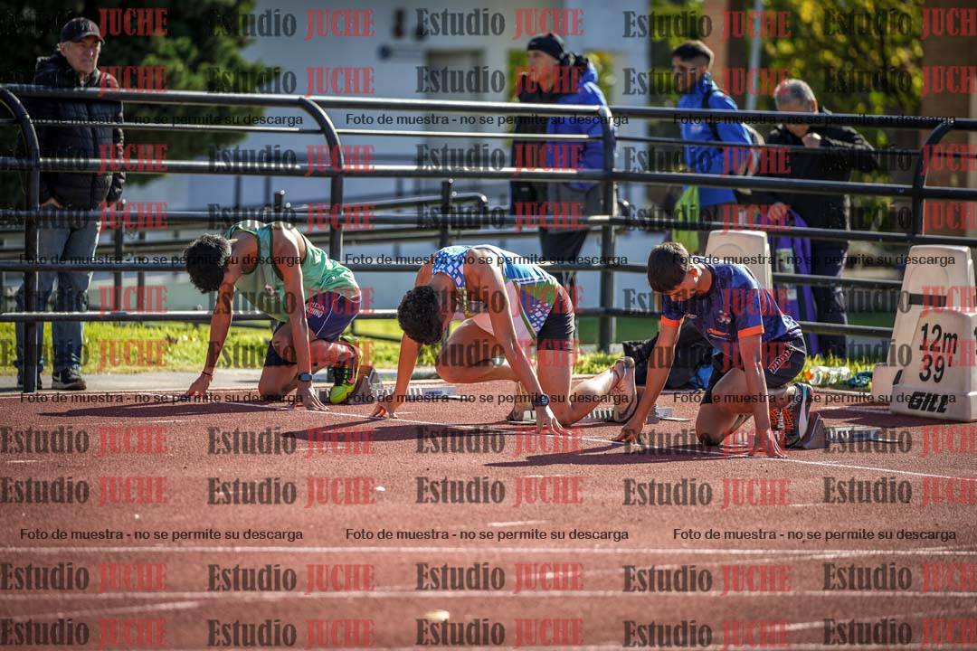 Fotos de los 110 m con vallas de varones