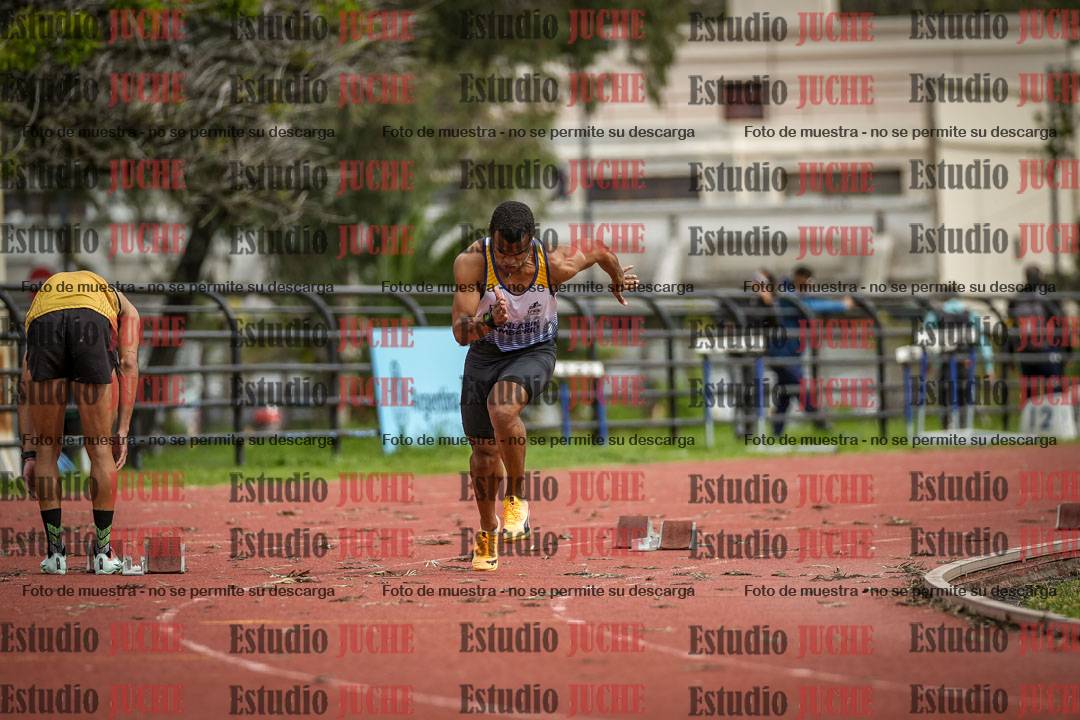 Fotos de los 200 m llanos de varones