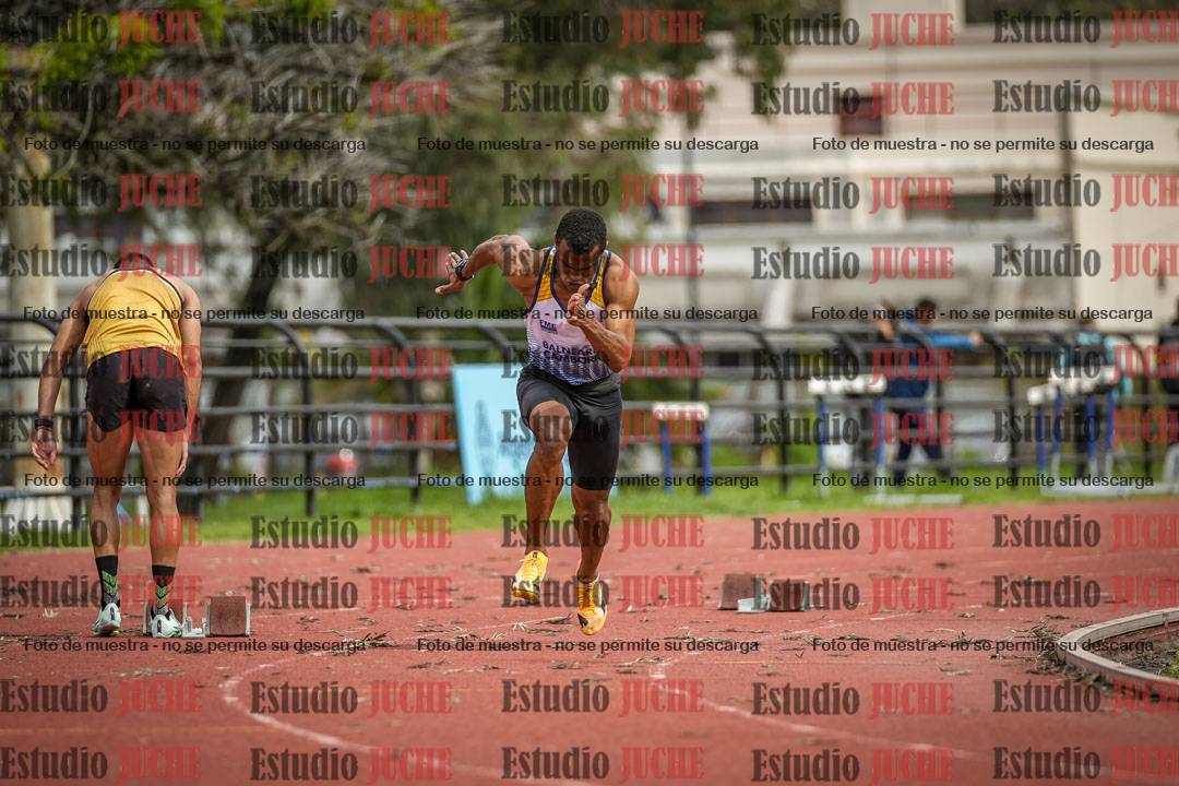 Fotos de los 200 m llanos de varones