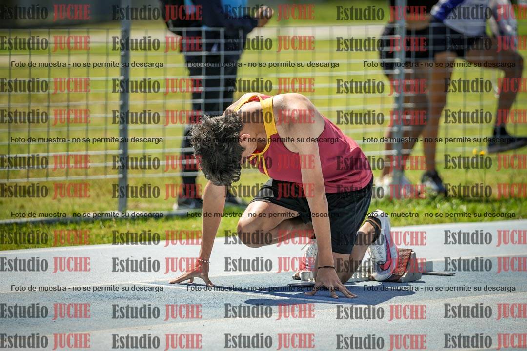 Fotos de los 200 m llanos de varones