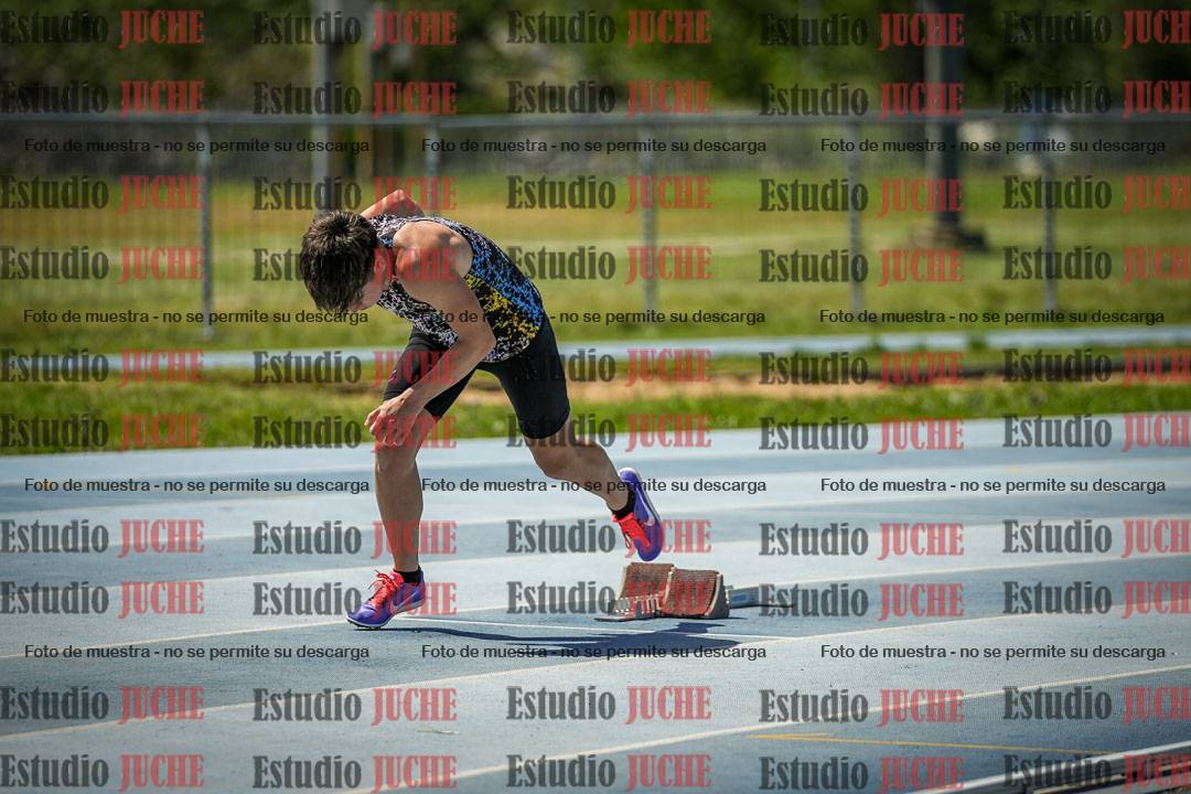 Fotos de los 200 m llanos de varones