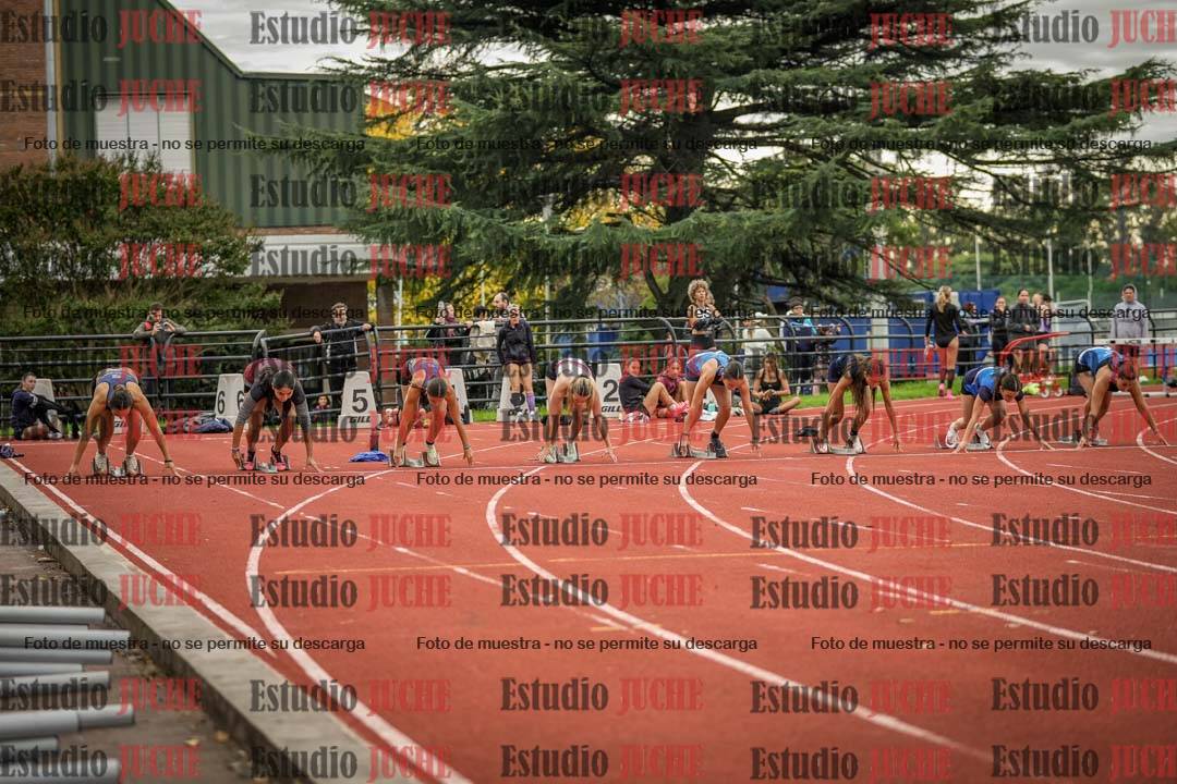 Fotos de los 100 m llanos de mujeres