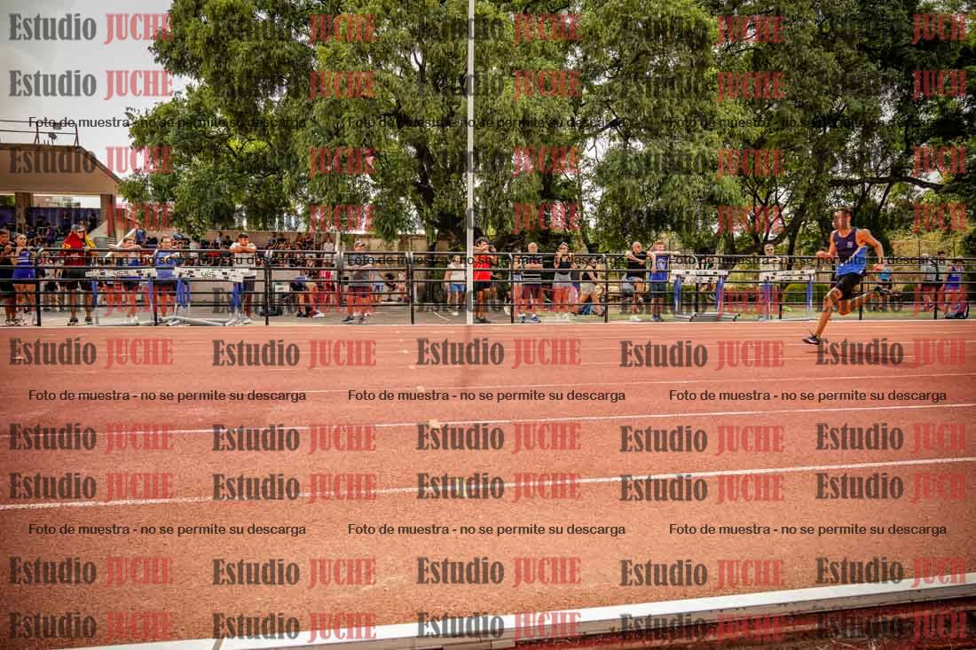 Fotos de los 100 m llanos de varones