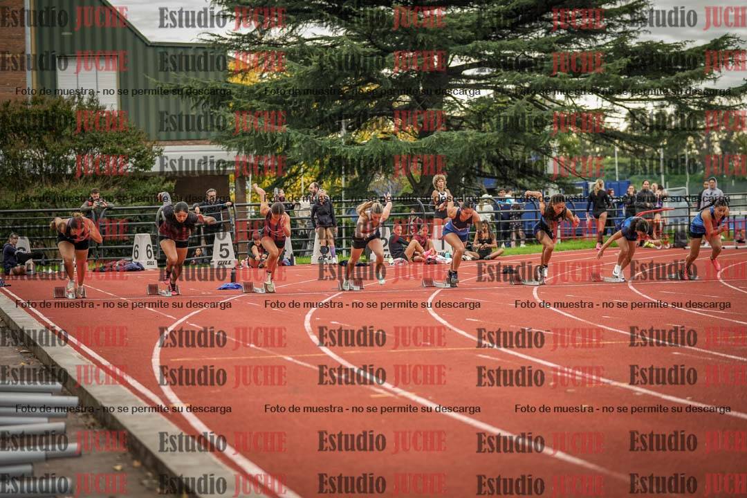 Fotos de los 100 m llanos de mujeres