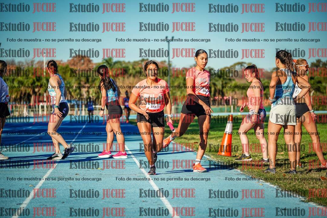 Fotos durante los relevos