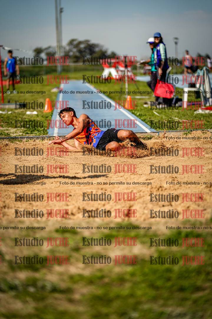 Fotos del salto triple de varones