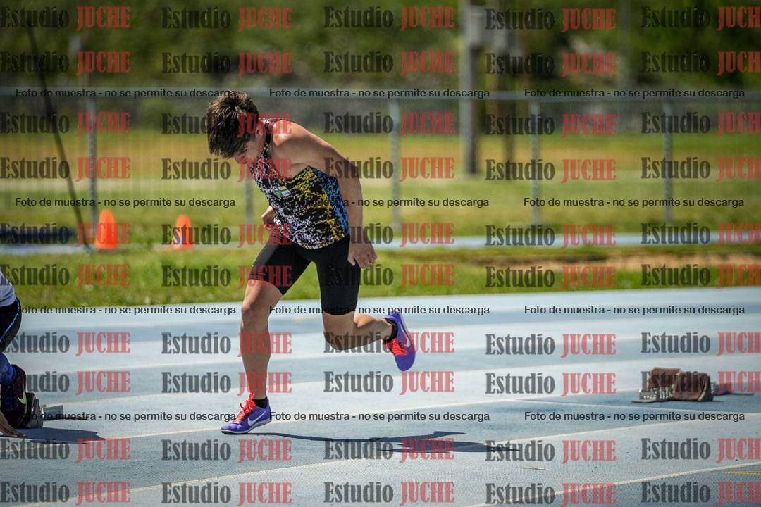 Fotos de los 200 m llanos de varones