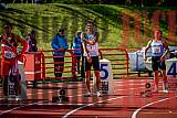 Fotos de los 200 m llanos de varones