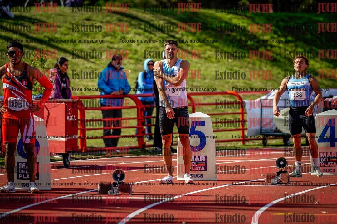 Fotos de los 200 m llanos de varones