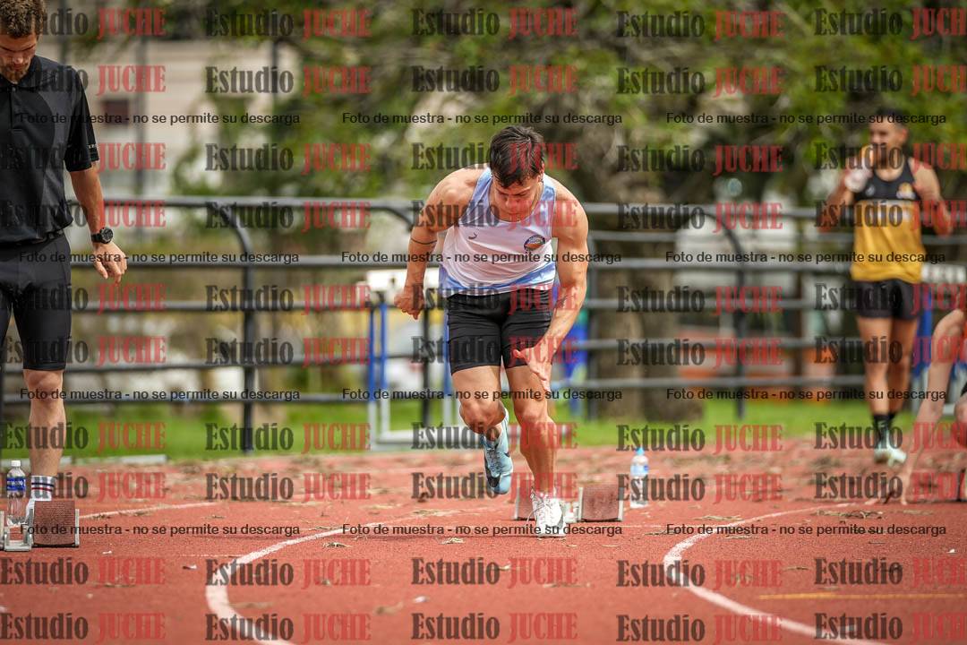 Fotos de los 200 m llanos de varones