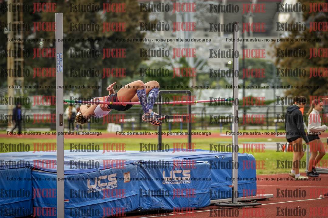 Fotos del salto en alto de mujeres