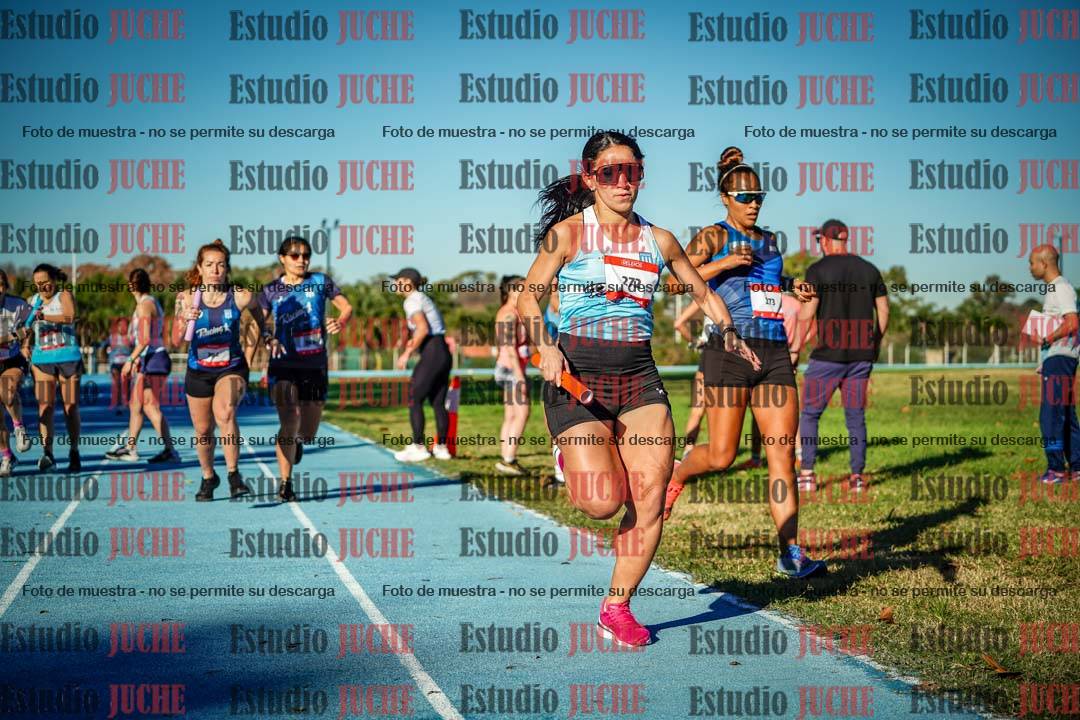 Fotos durante los relevos