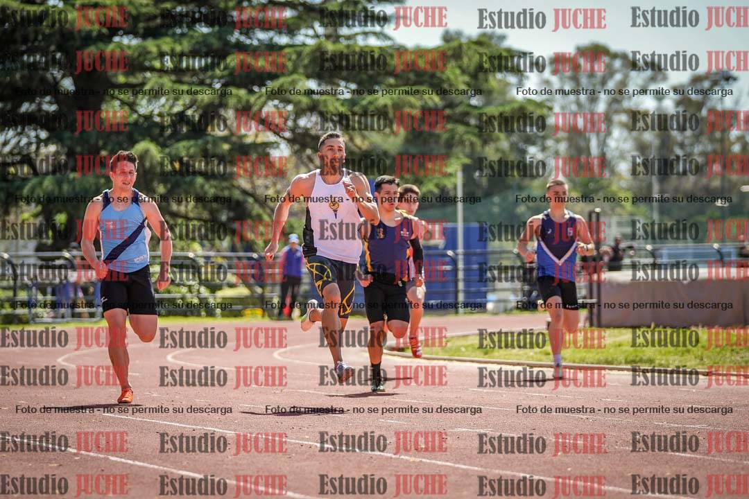 Fotos de los 200 m llanos de varones