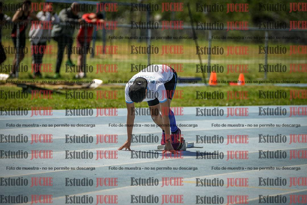 Fotos de los 200 m llanos de varones