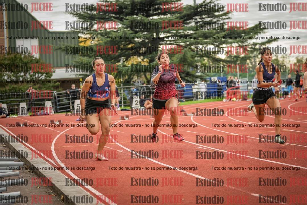 Fotos de los 100 m llanos de mujeres