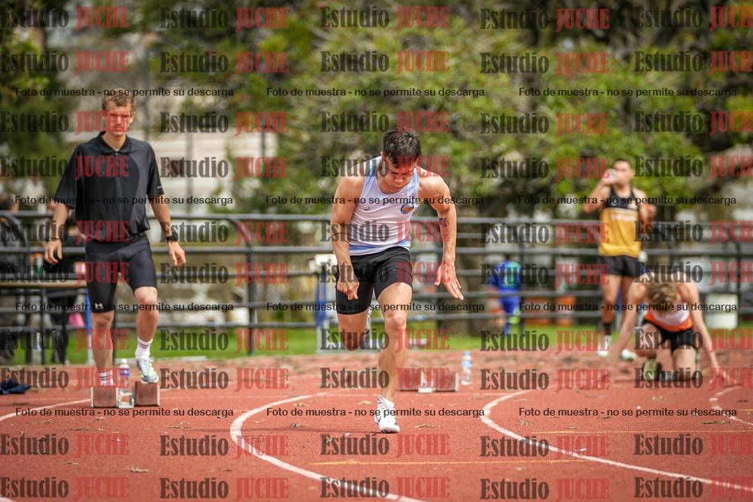 Fotos de los 200 m llanos de varones