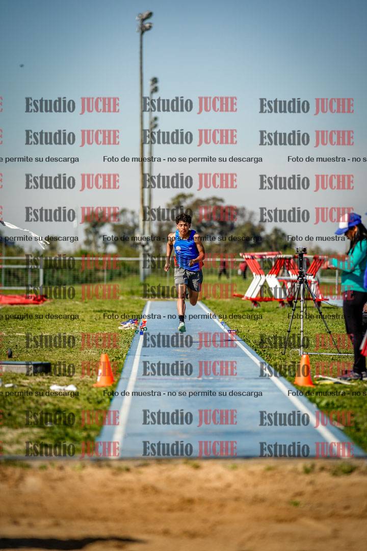 Fotos del salto triple de varones