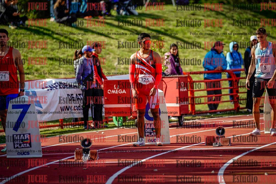 Fotos de los 200 m llanos de varones