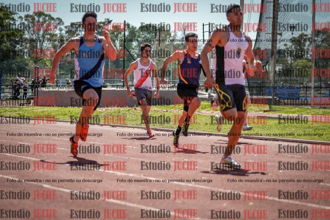 Fotos de los 200 m llanos de varones