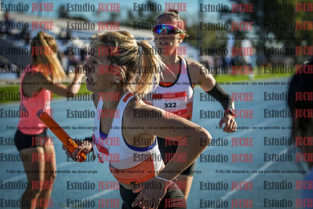 Fotos durante los relevos